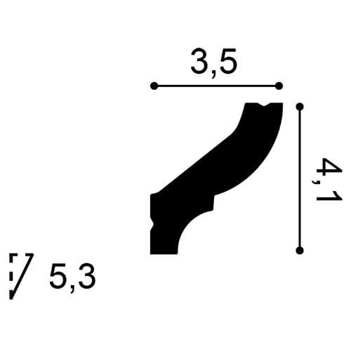 PRZEKROJ-LISTWA-CB501N-ORAC-MEGAARANZ-SZTUKATERIA