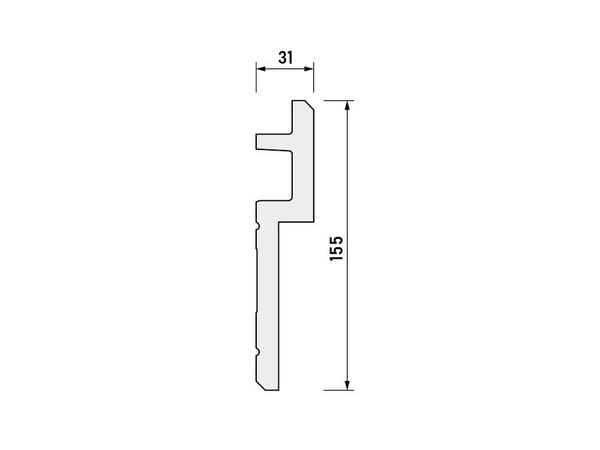 LISTWA-C395-ORAC-MEGAARANZ-SZTUKATERIA-PRZEKROJ
