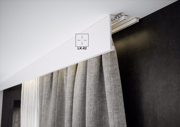 Listwa Karniszowa LK-02-3MB-MEGAARANZ-CREATIVA