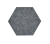 Panel-filcowy-SIMPLE-HEXAGON-szary-MEGAARANZ