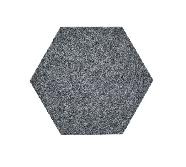 Panel-filcowy-SIMPLE-HEXAGON-szary-MEGAARANZ