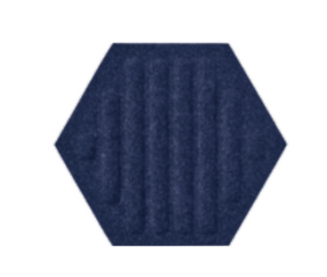 Panel-filcowy-SIMPLE-HEXAGON-GRANATOWY-MEGAARANZ