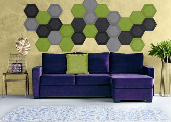 Panel-filcowy-SIMPLE-HEXAGON-MEGAARANZ-ARANZACJA