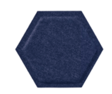 Panel-filcowy-SIMPLE-HEXAGON-GRANAT-MEGAARANZ