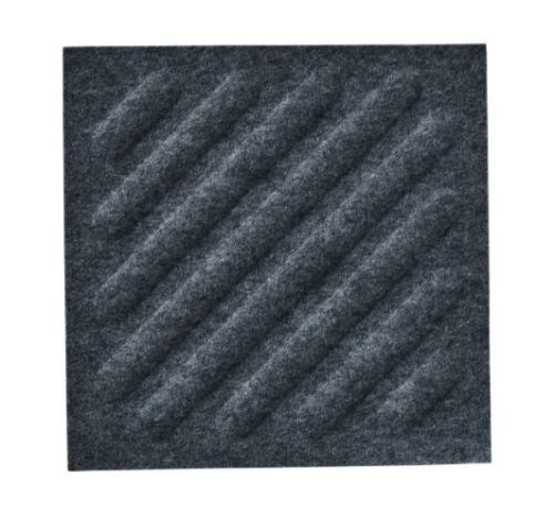Panel-filcowy-SQUARE-STRIPES-3D-SZARY-MEGAARANZ