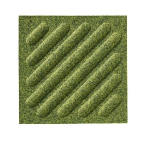 Panel-filcowy-SQUARE-STRIPES-3D-ZIELONY-MEGAARANZ