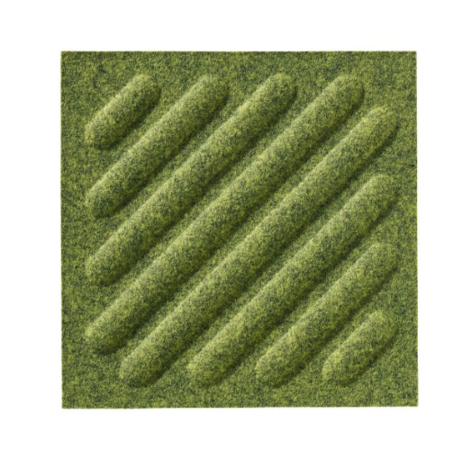 Panel-filcowy-SQUARE-STRIPES-3D-ZIELONY-MEGAARANZ