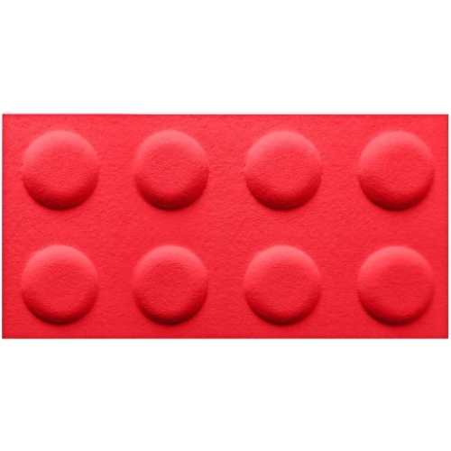 Panel-filcowy-BRICKS-CZERWONY-MEGAARANZ-EVISO