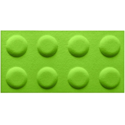 Panel-filcowy-BRICKS-ZIELONY-MEGAARANZ-EVISO
