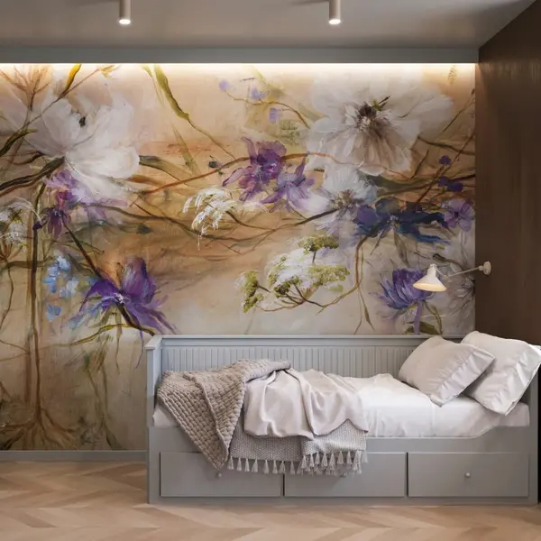WALLART-KWIATY-MEGAARANZ-TAPETA