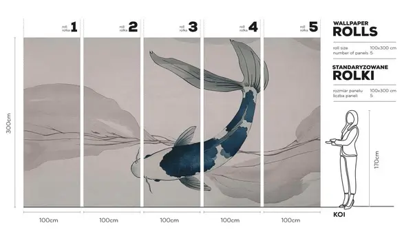 KOI-MEGAARANZ-WALLART-TAPETA