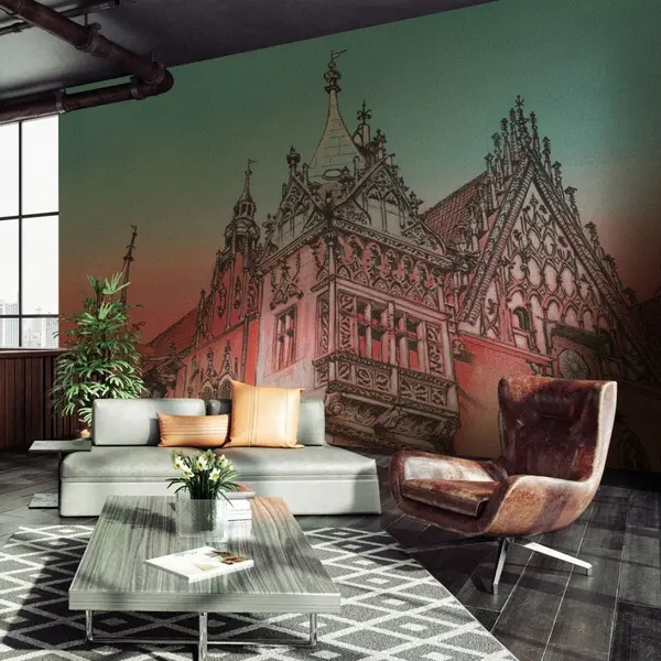 TOWNHALL-TAPETA-WALLART-MEGAARANZ