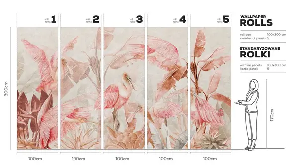 RAINFOREST-AJAJA-ROSSO-MEGAARANZ-WALLART-TAPETA