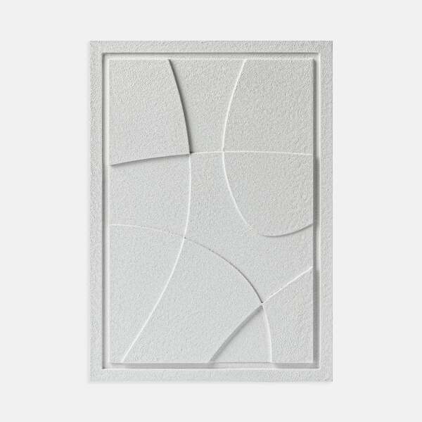 OBRAZ 3D ABSTRACT I BLANCO ROZMIAR L WALL DECOR MURSO 