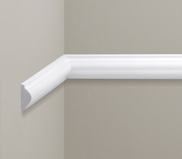 LISTWA NAŚCIENNA OZDOBNA GŁADKA LNG-09 LNG-09F CREATIVA