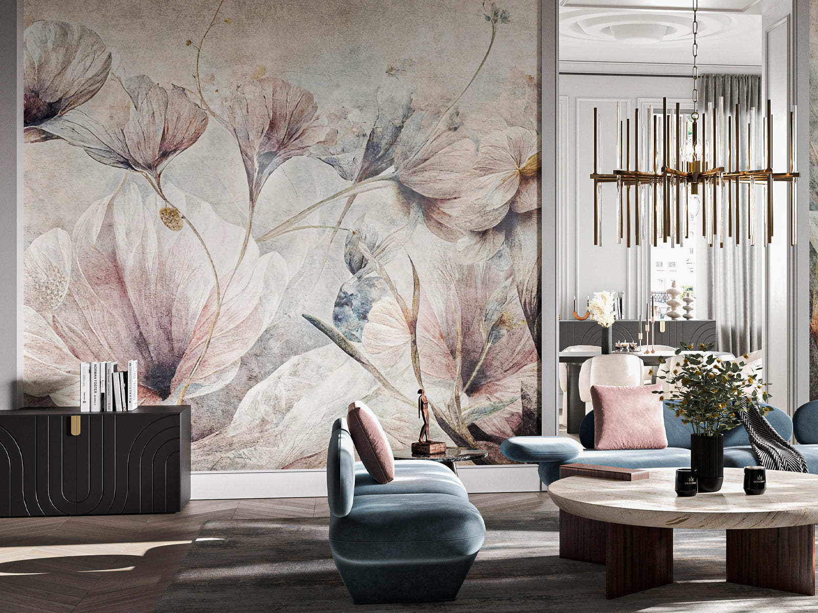 Jak wybrać idealną tapetę do salonu – 5 praktycznych wskazówek